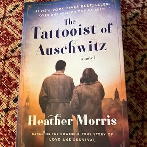 Book paperback The Tattooist of Auschwitz